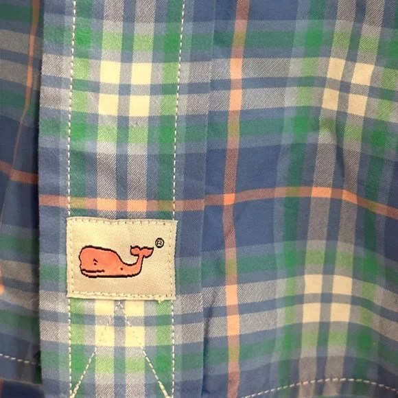 Vineyard Vines Slim Fit Performance Murray Long-Sleeve Button Down Shirt - Picture 4 of 4